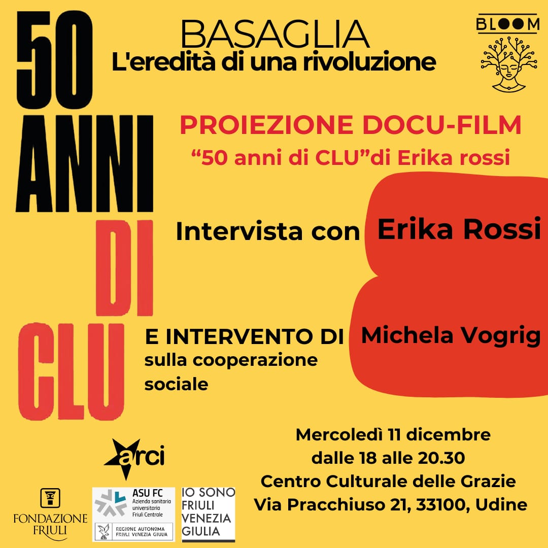 You are currently viewing 11 dicembre 2024 – Basaglia: l’eredità di una rivoluzione