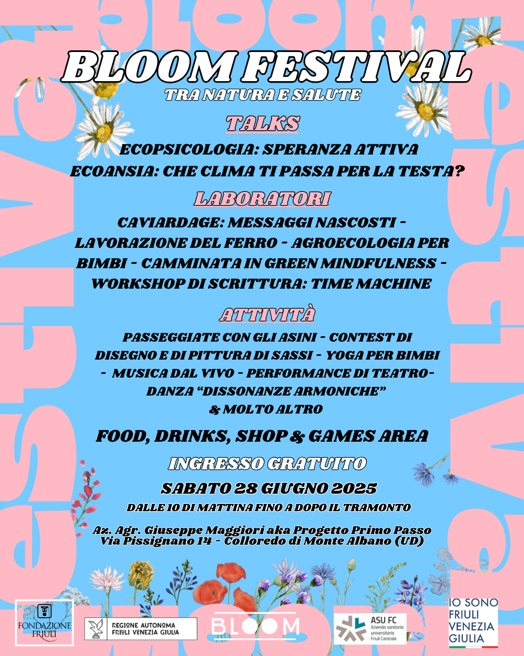 Read more about the article 28 giugno 2025 – Bloom Festival